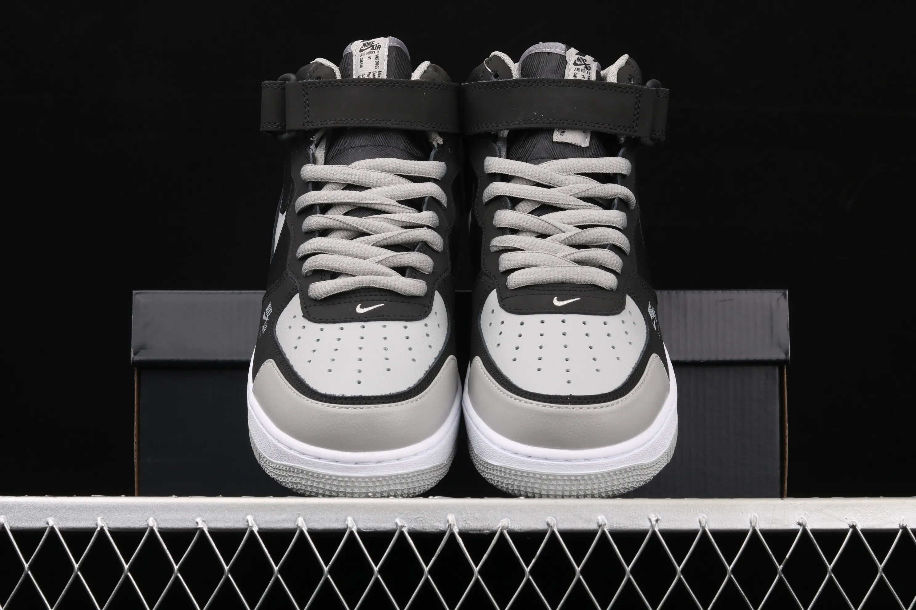 All categories Nk Air Force 1 Air Force series Nk Air Force 1 Mid Air Force mid-top Nk Air Force 1 Mid "Shadow Grey" Shadow Gray Air Force One Chinese casual sneakers BQ6819-008